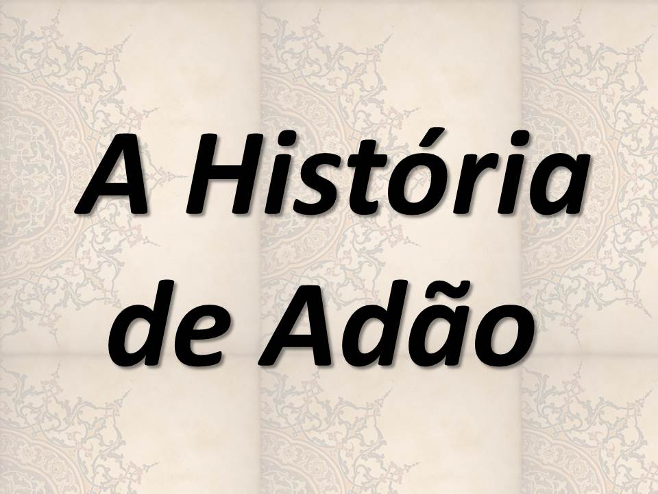 A História de Adão